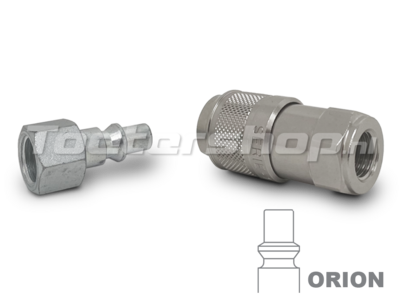 ORION Quick Connector 1/4 BSP Female to 1/4 BSP Female