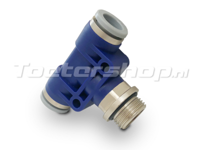 PTC Splitter 3/8 BSP to 2x 10mm