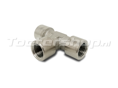 T-Piece 3x 1/4" BSP Female