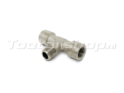 T-Piece 1x 1/8" BSP (M) 2x 1/8" BSP (F)